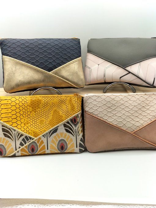 Pochette zippée